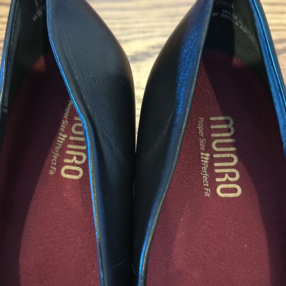 Munro size 11.5 N women’s black heels - Picture 3 of 7